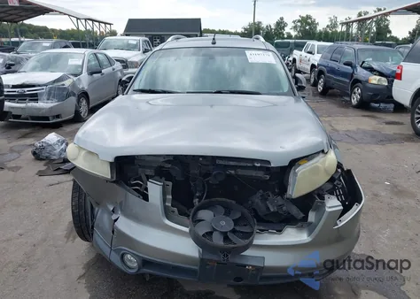 2004 Infiniti Fx45 from USA, damaged, VIN JNRBS08W44X402211